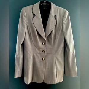Escada womens blazer vintage size 42 taupe